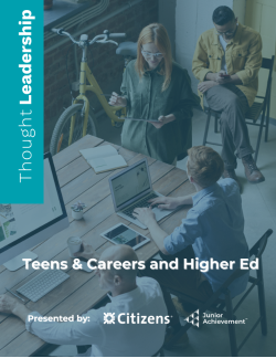 Teens & Careers and Higher Education